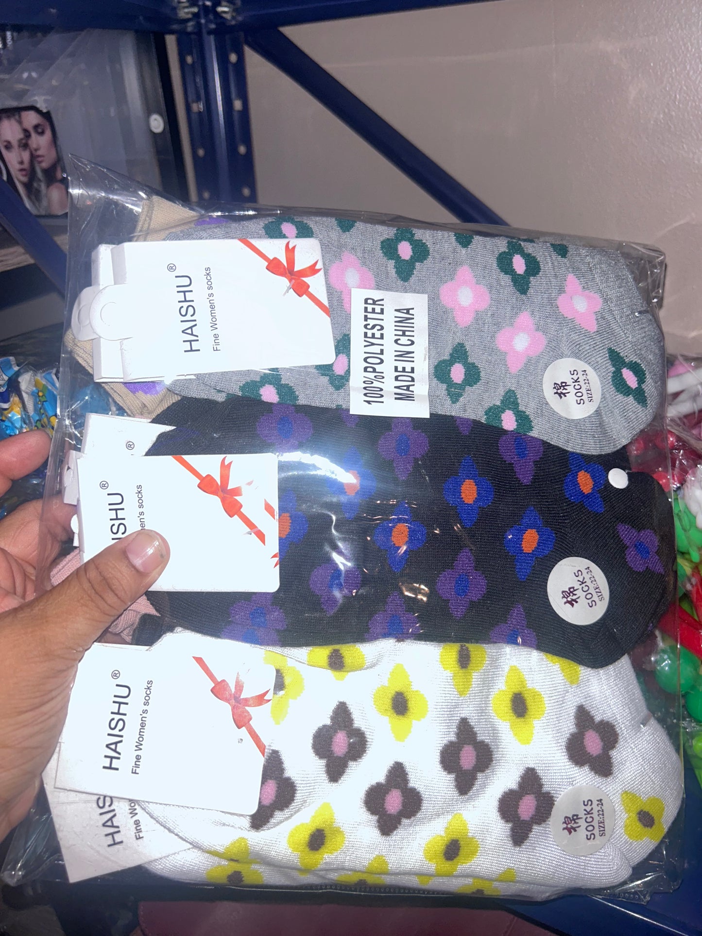 socks by pack  (12pcs)