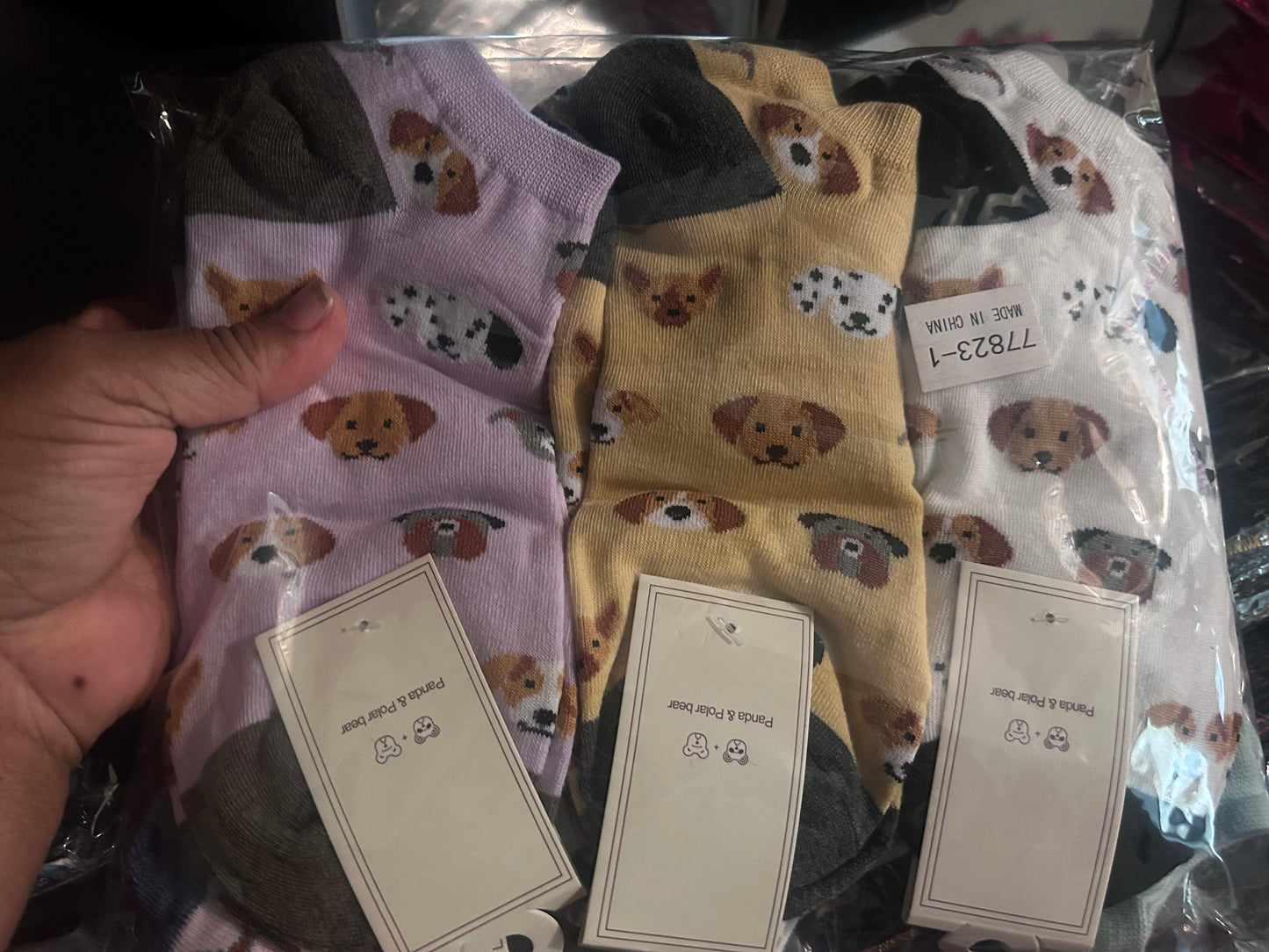 socks by pack  (12pcs)