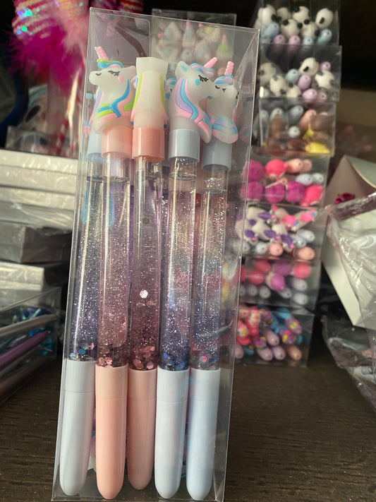 Galaxy unicorn pens