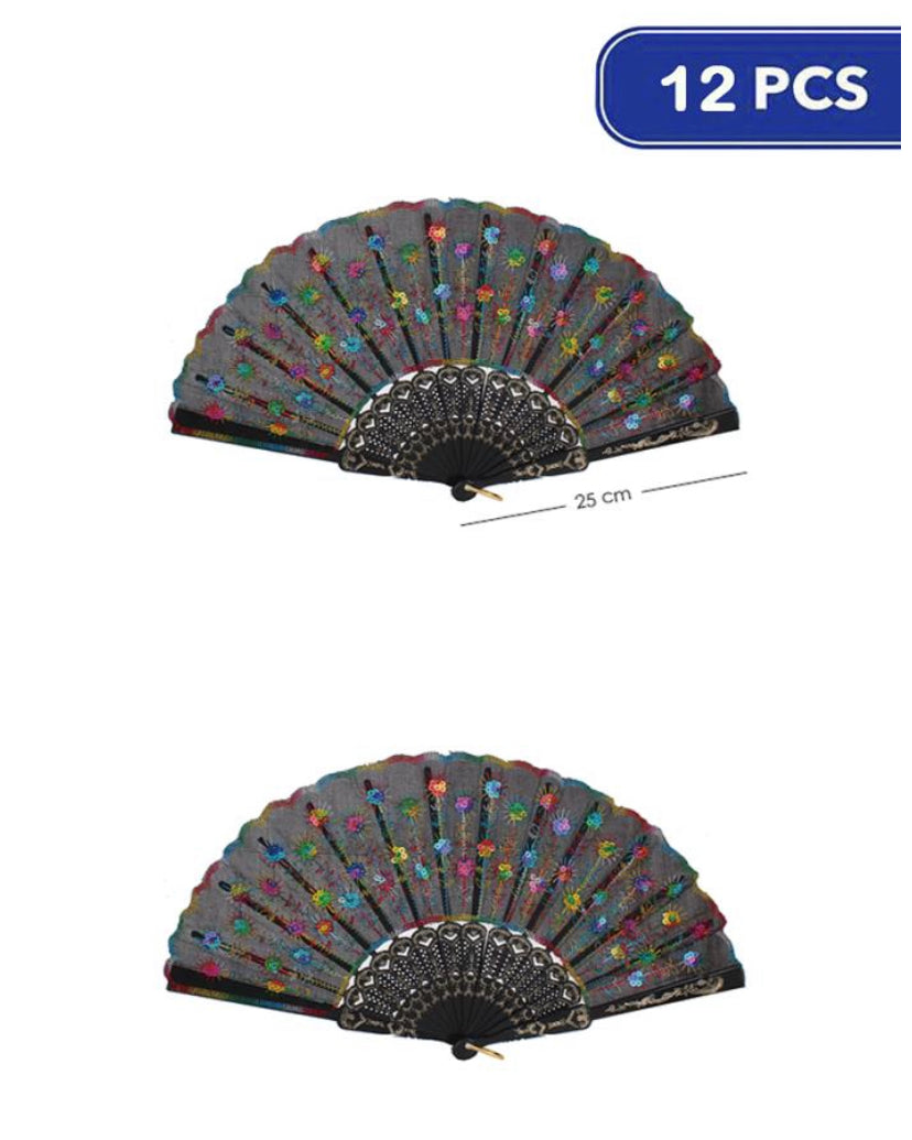 sequence hand fan