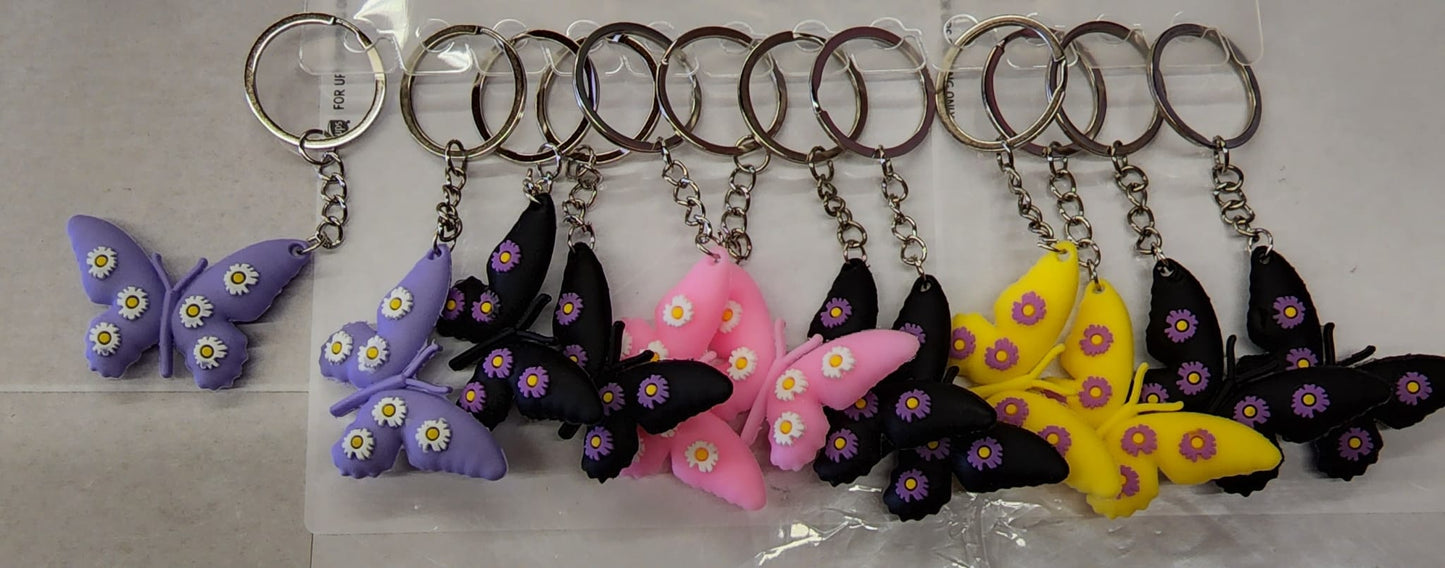 Butterfly keychains